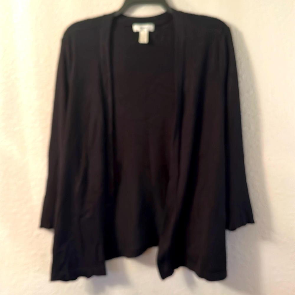 CJ banks cardigan pre owned condition.